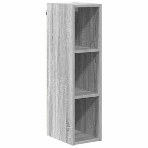 vidaXL Viseča omarica Siva Sonoma 20 x 29,5 x 80 cm Konstruiran les