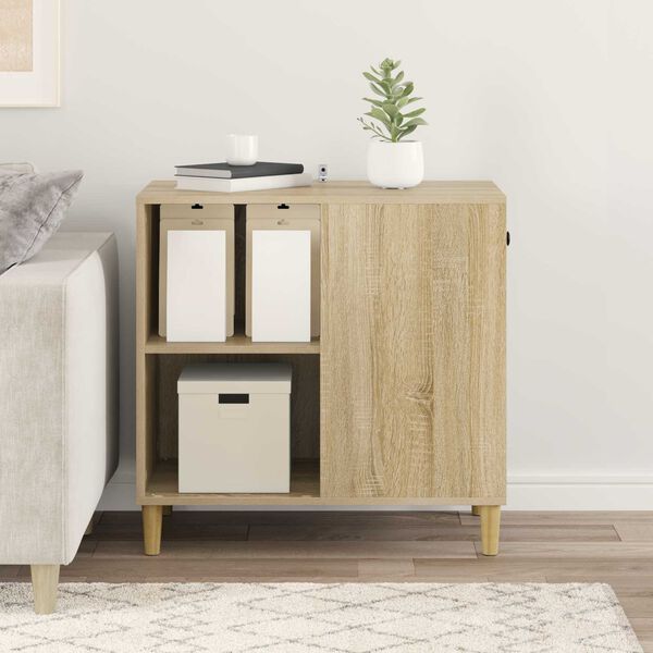 vidaXL Mačja hi&scaron;a Sonoma 72 x 42.5 x 70 cm Konstruiran les