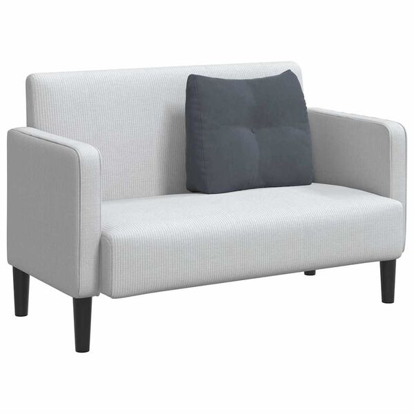 vidaXL Poglavni vzglavnik Temno siva 60 x 24 x 50 cm Žamet