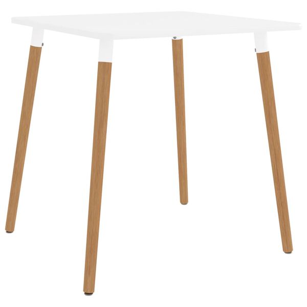 vidaXL Jedilna garnitura 5-delna roza