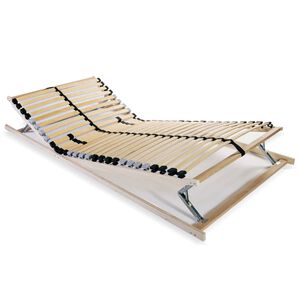vidaXL Letveno dno za posteljo 28 letvic 7 con 90x200 cm