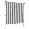 vidaXL Zunanja Rolfa Antracitna in bela 100 x 270 cm