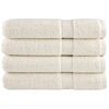 vidaXL Premium brisače SOLUND 4 kos krem 80x200 cm 600 g/m2