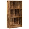 vidaXL Knjižna omara starinski les 60x24x109 cm inženirski les