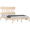 vidaXL Posteljni okvir iz trdne borovine 180x200 cm
