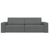 vidaXL Sofa postelja Temno siva 245 x 78 x 77 cm blago