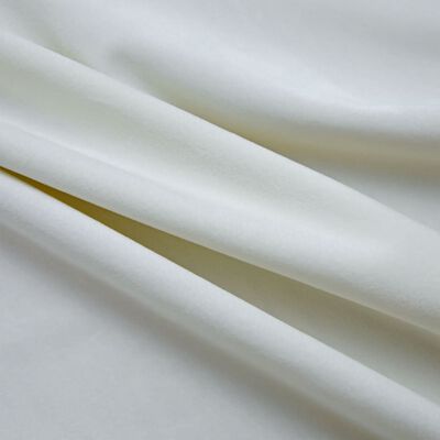 vidaXL Zatemnitvene zavese z obročki 2 kosa žamet krem 140x225 cm