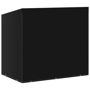 vidaXL Pokrivalo za gugalno klop 10 obročkov in 2 zadrgi 255x145x170cm