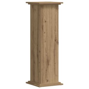 vidaXL Stojalo za rastline artisian hrast 33x33x100 cm inženirski les