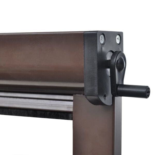 Rjava spuistna mreža proti insektom za okna 60 x 150 cm