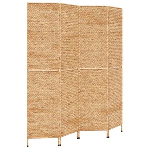 vidaXL Paravan s 4 paneli 163x180 cm vodna hijacinta