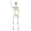 vidaXL Halloween skelet Bela 155 x 38.5 cm Plastika