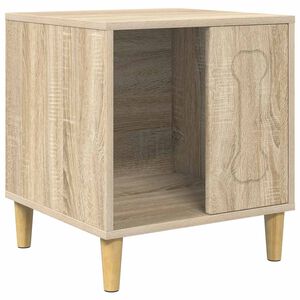 vidaXL Pasja hi&scaron;a Sonoma 44 x 42 x 49 cm Inženirski les