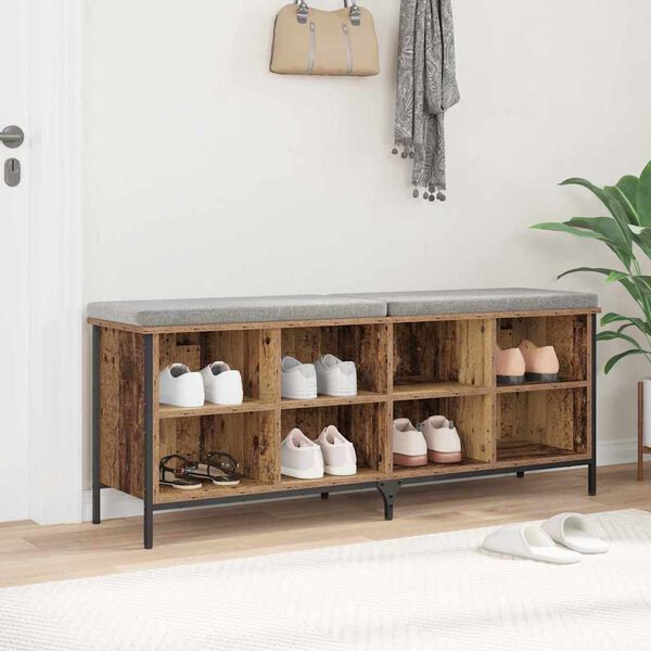 vidaXL Omara za čevlje s polico Star les 131 x 35 x 50 cm