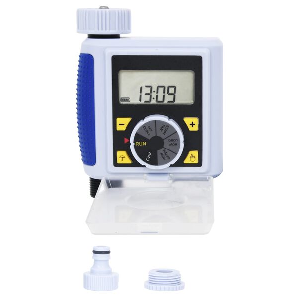 vidaXL Digitalni vrtni časovnik za zalivanje z enojnim odvodom