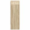 vidaXL Knjižna polica Sonoma hrast 52 x 25 x 71,5 cm Konstruiran les