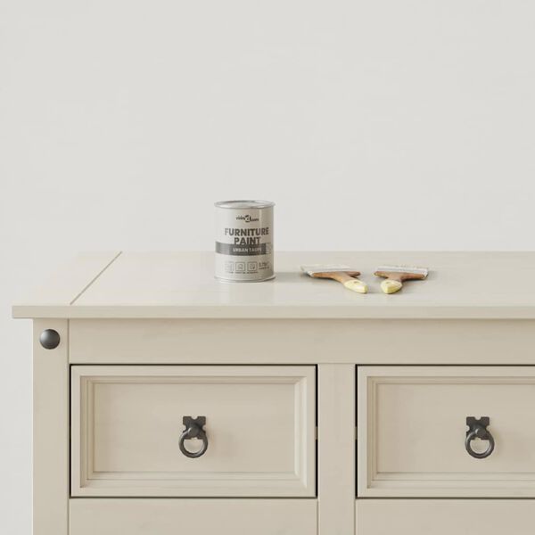 vidaXL Barva za pohi&scaron;tvo Rjava 10 x 10 x 12 cm Tisk na steno