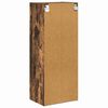 vidaXL Viseča omarica Dimljeni oreh 40 x 29,5 x 100 cm Konstruiran les