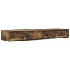 vidaXL Posteljni predali Dimljeni oreh 120 x 36,5 x 16,5 cm