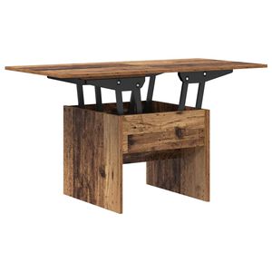 vidaXL Klubska miza Star les 55 x 54,5 x 45 cm Inženirski les