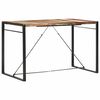 vidaXL Barska miza 180x90x110 cm iz trdnega predelanega lesa