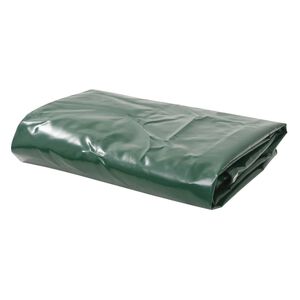 vidaXL Ponjava 650 g/m&sup2; 6x8 m zelena