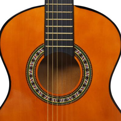 vidaXL Klasična kitara za začetnike in otroke 1/2 34" lipov les