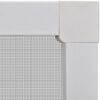 Bela mreža proti insektom za okna 130 x 150 cm