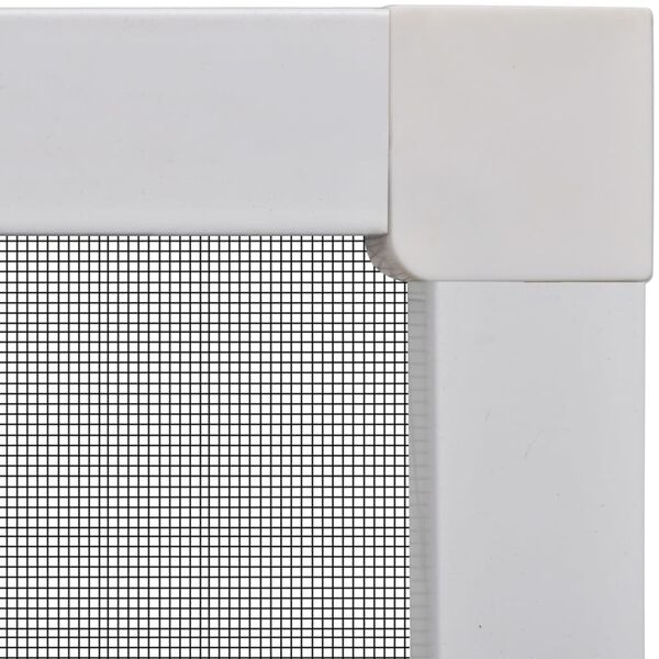 Bela mreža proti insektom za okna 130 x 150 cm