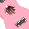 vidaXL Otro&scaron;ki ukulele soprano s torbo roza 23"