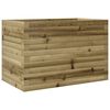vidaXL Vrtno cvetlično korito 70x40x45,5 cm impregnirana borovina
