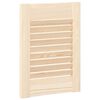 vidaXL Kabinetna vrata Louvred 2 kosa 39,5x29,5 cm Masivni les Pine