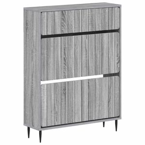 vidaXL Omara za čevlje ZWOLLE 78 x 24 x 103 cm Inženirski les
