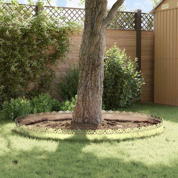 vidaXL Robniki za trato 30 pcs srebrna 103 x 0,05 x 22 cm