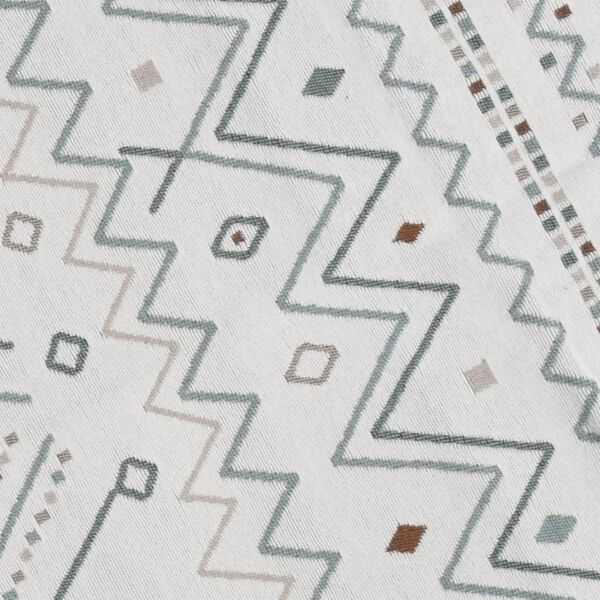 vidaXL Preproga bež in modra 120x180 cm bombaž