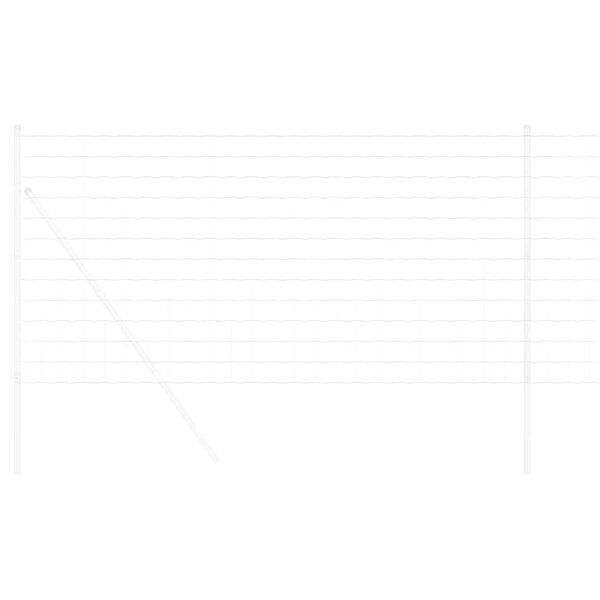 vidaXL Evropska ograja 1 x 25 m PVC prevlečen železo