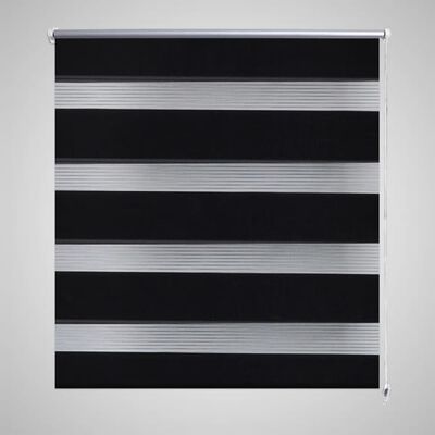 Črtasti Zebra Rolo / Senčilo velikost 80 x 150 cm Črna barva