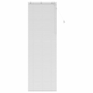 vidaXL Venecijanska žaluzija Bela 75 x 250 cm 35 mm