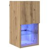 vidaXL Stenska TV omarica 30,5 x 30 x 60 cm Umetni hrast