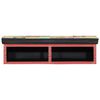 vidaXL TV omarica večbarvno 80 x 30 x 22 cm Inženirski les