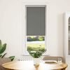 vidaXL Roller Blind Blackout siv 45x150 cm &Scaron;irina tkanine 40,7 cm