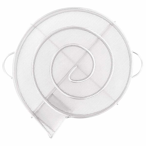 vidaXL Generator hladnega dima okrogel 19,5cm nerjaveče jeklo