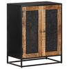 vidaXL Komoda 60x35x75 cm robusten mangov les