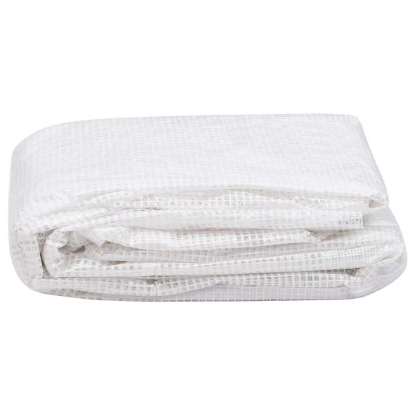 vidaXL Nadomestno pokrivalo za rastlinjak 18 m&sup2; 3x6x2 m prozorno
