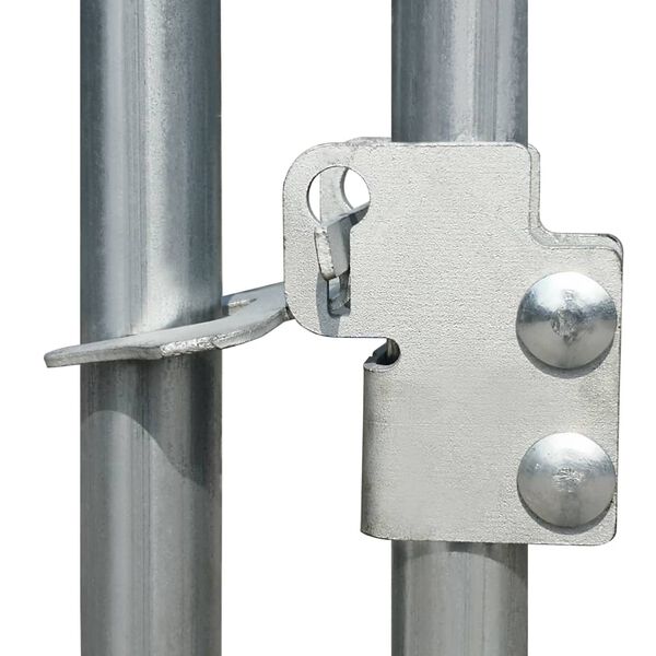 vidaXL Zunanji koko&scaron;njak iz pocinkanega jekla 2x2x1,92 m