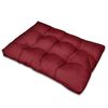 41519 vidaXL Set of 9 Back/Seat Cushions for Pallet Lounge Set Wine Red