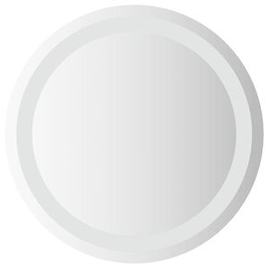 vidaXL LED kopalni&scaron;ko ogledalo 40 cm okroglo