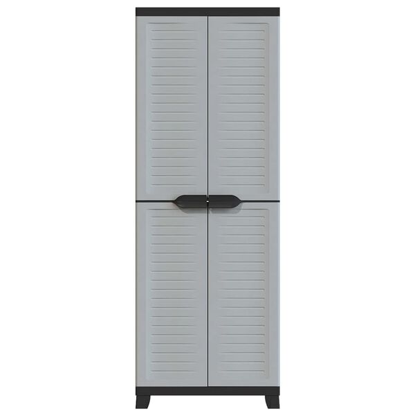 vidaXL Plastična omarica 65x45x181 cm