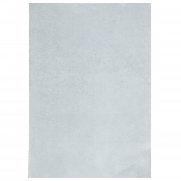 vidaXL Preproga s kratkimi vlakni mehka pralna modra 160x230 cm