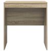 vidaXL Miza Sonoma hrast 70 x 50 x 76 cm
